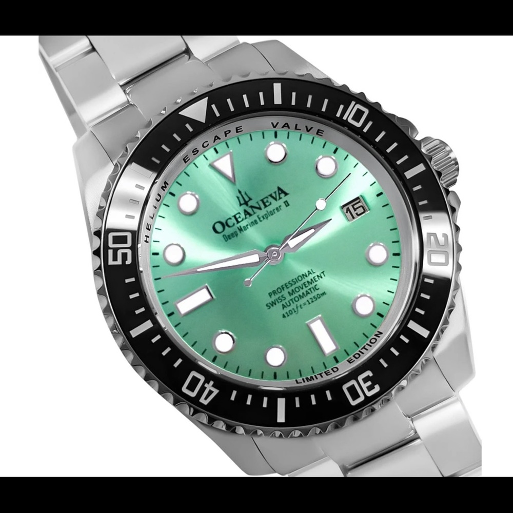 Oceaneva Deep Marine Explorer II Dive Watch Auto